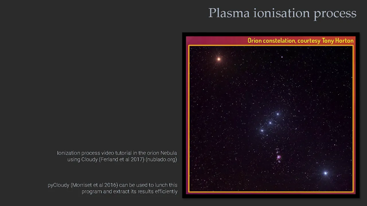 Image from Making a galaxy with python merits and pitfalls in probabilistic programming