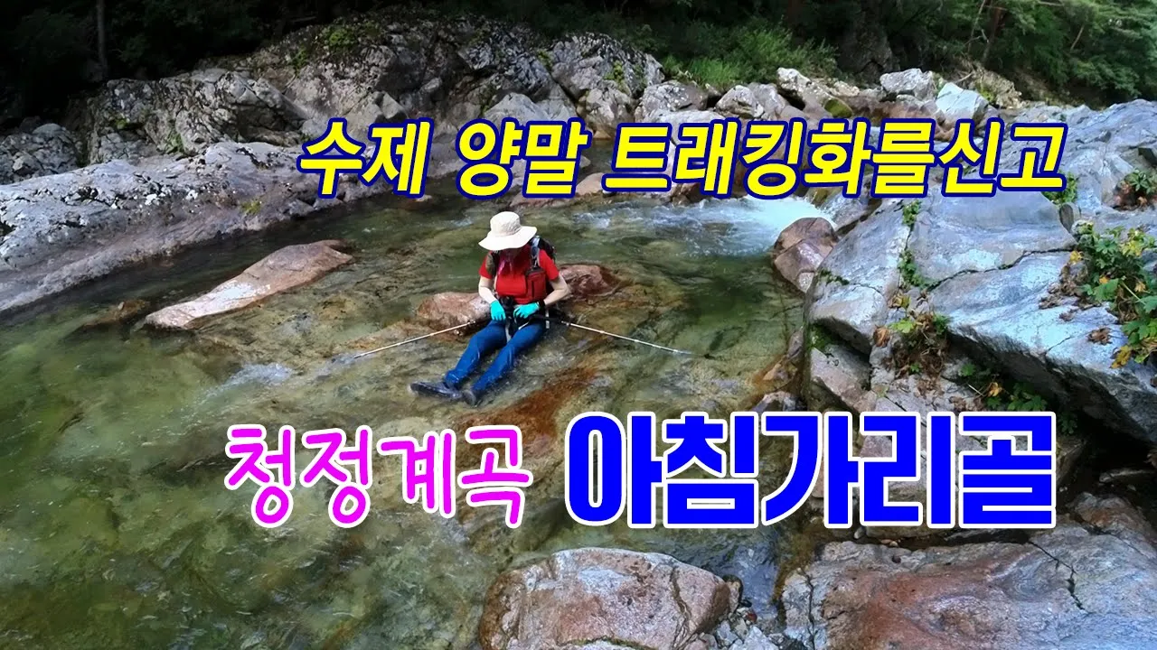 청정계곡 아침가리골 트래킹/ 수제 양말트래킹화를 신고 아침가리골을 걸었습니다 #아침가리골  #방동약수  #수제 양말트래킹화 サムネイル