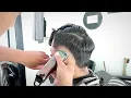 Download Lagu Tutorial Potong rambut paling gampang untuk pemula || Gaya Rambut Burstfade Frenchcrop