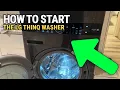 How To Start The LG ThinQ Washer Quick Easy Guide
