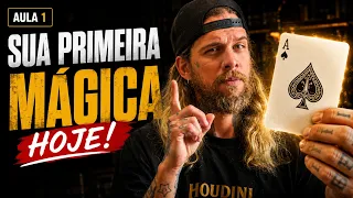 Como aprender MÁGICA do zero e dominar o baralho | AULA 1