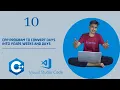 Problem - 10 Cpp program to convert days into years weeks and days vs code C