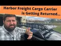 Harbor Freight Haul Master Cargo Carrier Review - It s Coming Off