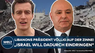 WAR IN THE MIDDLE EAST: New conflict between Lebanon and Israel flares up! Israel plans dividing ...