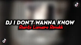 Download I Don't Wanna Know - Rianto Lumairo (FvnkyNight) Full 2020 MP3