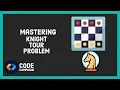 Knight Tour Problem Backtracking Data Structures and Algorithms Recursion Backtracking