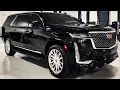 2023 Cadillac Escalade - interior and Exterior Details Large Luxury SUV