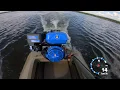 Testing on water - PPF Mud motor Frame and a Honda clone engine from princess auto powerfist