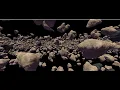 Asteroid field in Godot Engine with real mesh and textures