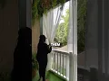 Balcony Curtains for the win
