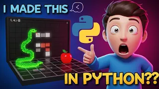 Build the ULTIMATE Snake Game in Python with Pygame PART 1