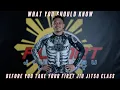 Introduction to Your First Jiu Jitsu Class