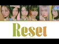 Lagu IVE - RESET Colour coded lyrics