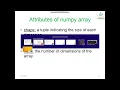 78 shape ndim and dtype of numpy array