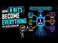 How 8 Bits Become Everything on Your Computer Bits Bytes Explained