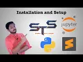 Best way to Install Python Jupyter NoteBook and Sublime Text