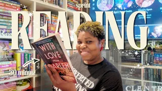 Silent Reading Sprint Read With Me Cozy Reading Bookish Commentary