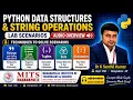 Python Data Structures String Operations Lab Scenarios Problem-Solving Techniques