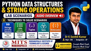 Python Data Structures String Operations Lab Scenarios Problem-Solving Techniques