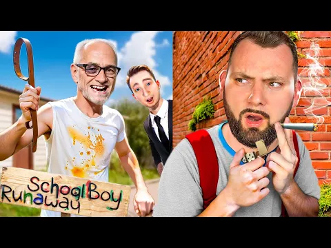 Video Thumbnail: Môj DEDKO ma MLÁTI REMEŇOM Lebo FAJČÍM CIGARETY v Schoolboy Runaway v Minecraft