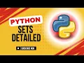 Mastering Python Sets A Complete Guide to Set Operations and Methods Python Tutorial ShreyaCoder