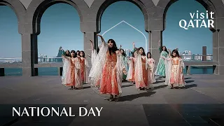 هنا قطر أغنية اليوم الوطني 