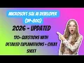 Microsoft SQL AI Developer DP-800 Exam Prep 99 Pass Rate with SkillCertPro