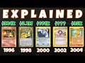 The Most Expensive Pokemon Cards of Every Year 1996 - 2005