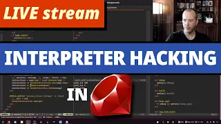 Working on an interpreter VM Ruby LIVE