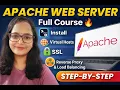 Apache Web Server Full Course Install Virtual Hosts SSL Reverse Proxy Load Balancing