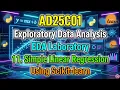 AD25C01 Exploratory Data Analysis Lab 11 Simple Linear Regression Using Scikit-learn R2025