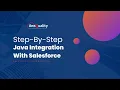 Step by Step Java Integration with Salesforce Java Salesforce Rest API