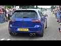 Download Lagu Tuning Cars Leaving Car Show! Audi R8, C63 AMG, M5 V10, Straight Pipes RS6 Avant, Huracan \u0026 More