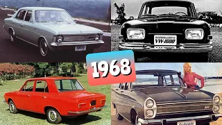 RETROSPECTIVA AUTOMOTIVA de 1968!