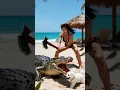 Can She Save the Puppy? Girl Strikes the Croc with an Axe! 🪓🐊🐶 #girl #croc #axe #fight #puppy #save