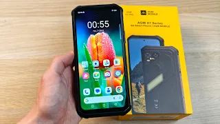 AGM X7 PRO - ТЕПЛОВИЗОР, БЕСПРОВОДНАЯ ЗАРЯДКА И МОЩНЫЙ ДИНАМИК С КЕМПИНГ-ЛАМПОЙ!