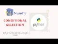 NumPy Conditional Selection Hindi