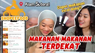 PILIH RANDOM MAKANAN TERDEKAT VIA SHOPEEFOOD !! INI TERNYATA RESTO NYA VIRAL?!