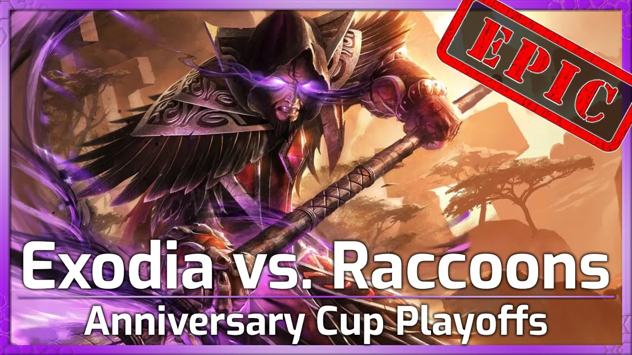 EPIC! Exodia vs. Raccoons (Playoffs) - Anniversary Cup - Heroes of the Storm