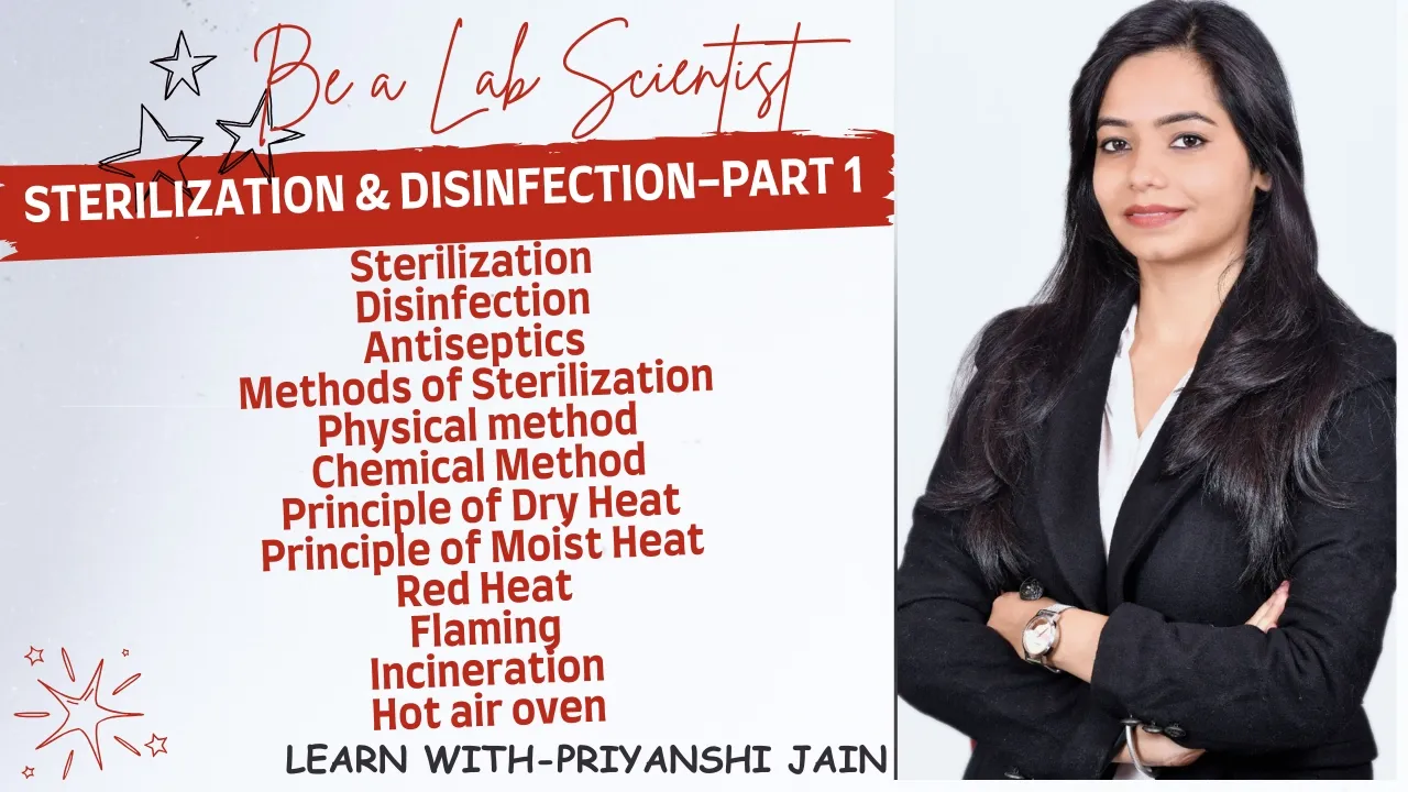 Sterilization Techniques in Microbiology: Physical and Chemical Methods with Priyanshi Jain