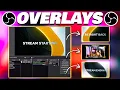 How to Install Use Overlays in OBS Tutorial