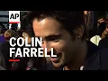 Colin Farrell swearing during interview kisses reporter