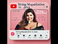 String Manipulation in Java - 19