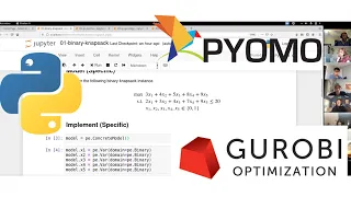 Optimization in Python Pyomo and Gurobipy Workshop - Brent Austgen