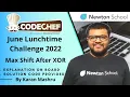 Codechef June Lunchtime Challenge 2022 Max Shift After XOR Solution In Hindi Editorial