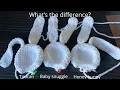 Chenille yarn comparison Honey bunny vs baby snuggle vs toucan