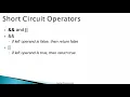 Java Programmimg 048 Logical Operators mp4