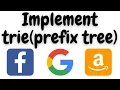 implement trie prefix tree implement trie python implement trie leetcode may coding day 14