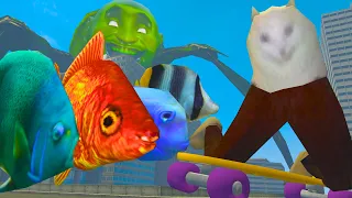Cat Pants Saves Me From the Lin Gang Melon Monster 😱🔥P2