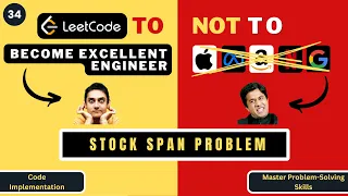 The Stock Span Problem Code Implementation Stack Problem Progression90